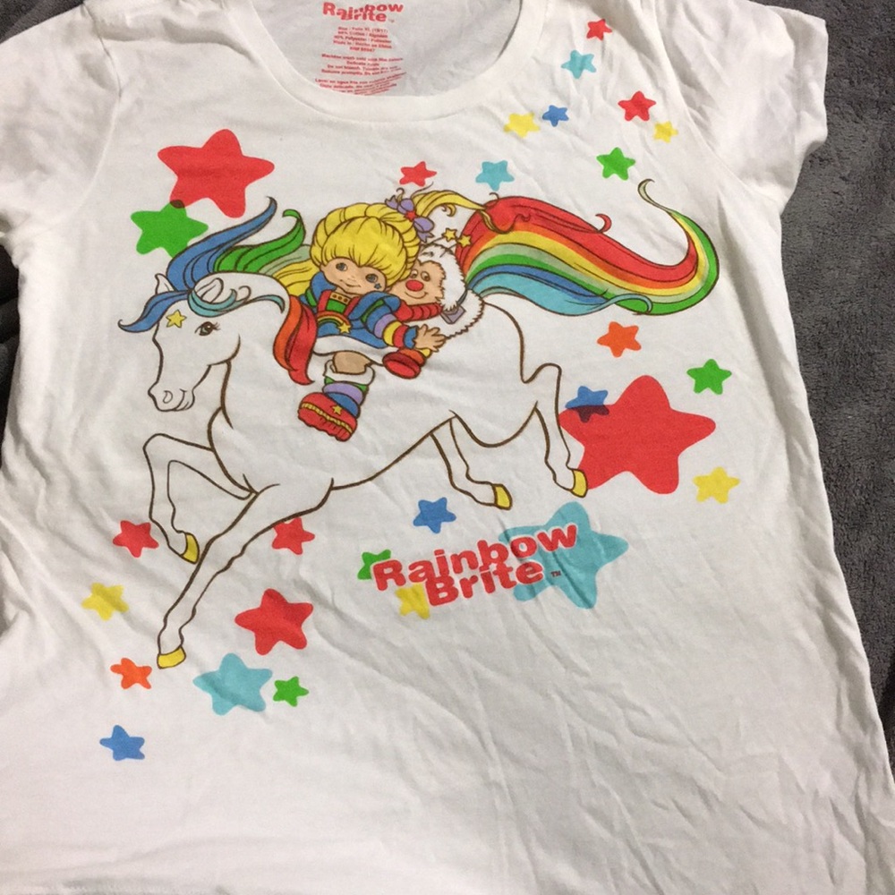Rainbow Brite tee